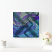 Abstracte klok voor industrieel landschap (Huis)