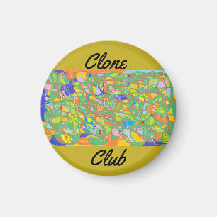 abstracte kloonclub van Orphan Black Magneet