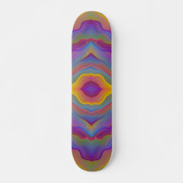 ABSTRACTE KLORFUL WAVY PERSOONLIJK SKATEBOARD