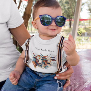 Abstracte Koeien, aanpasbaar Romper