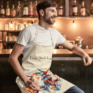 Abstracte Koeien, aanpasbaar Schort