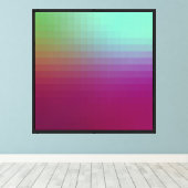 Abstracte koele vormgeving canvas afdruk (Insitu (Houten vloer))