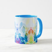 abstracte koffie mok (Voorkant rechts)