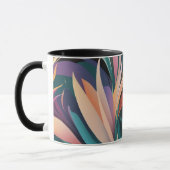 abstracte koffie mok (Links)