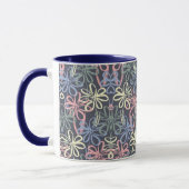 abstracte koffie mok (Links)