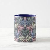 abstracte koffie mok (Midden)