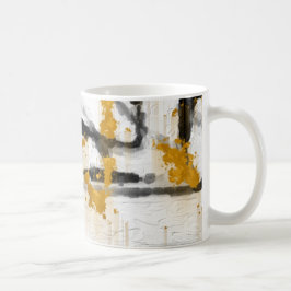 Abstracte koffie-Mok 2014-1 Koffiemok