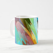 Abstracte koffie-Mok Koffiemok (Voorkant links)