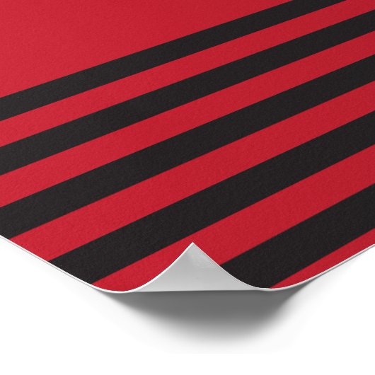 Abstracte Koffiebeker Trendy hedendaagse kunst Poster (Hoek)