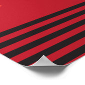 Abstracte koffiekop trendy hedendaagse kunst poster (Hoek)