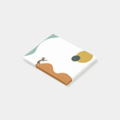 Abstracte Kokopelli Notes (Schuin)