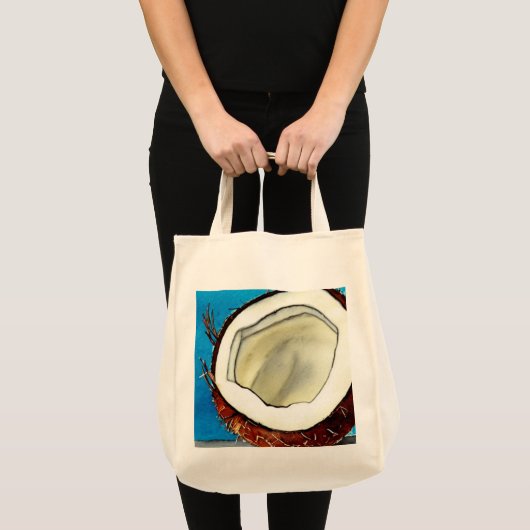 Abstracte kokosnoot Collectie Tote Bag (Voorkant (product))