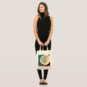 Abstracte kokosnoot Collectie Tote Bag (Voorkant (model))