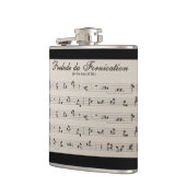 Abstracte kolf verpakt in vinyl heupfles (Links)