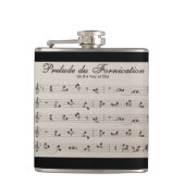 Abstracte kolf verpakt in vinyl heupfles (Voorkant)