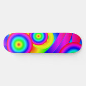 Abstracte komeet persoonlijk skateboard (Horizontaal)