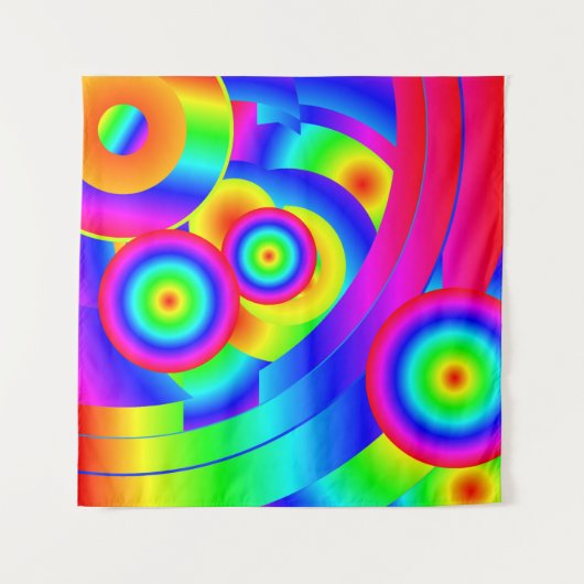 Abstracte Komeet Tapisserie Wandkleed (Voorkant (horizontaal))