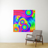 Abstracte Komeet Tapisserie Wandkleed (In situ)