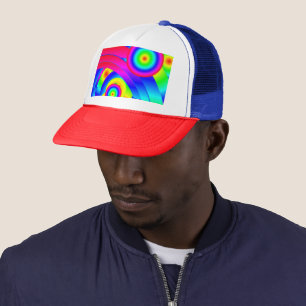 Abstracte komeet Trucker Hat Pet