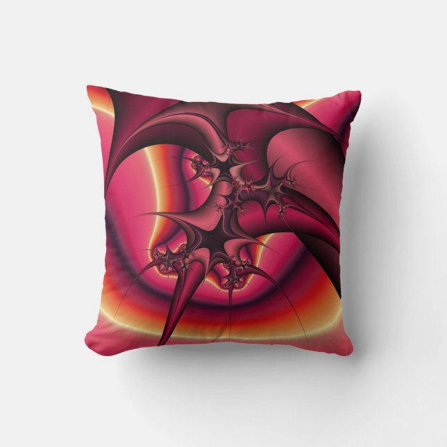 abstracte konijnen en doornen kussen (Voorkant)