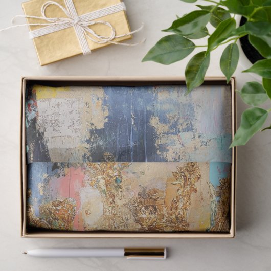 Abstracte Koningin decoupage Tissuepapier (Geschenk)