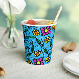 Abstracte kopbekers van Florence Papieren Bekers