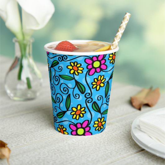 Abstracte kopbekers van Florence Papieren Bekers (Insitu)