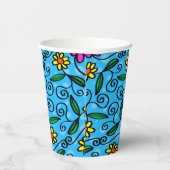 Abstracte kopbekers van Florence Papieren Bekers (Rechts)