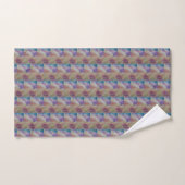 Abstracte koraalrif bad handdoek (Handdoek)