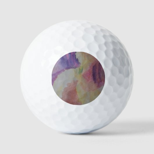 Abstracte koraalrif golfballen (Voorkant)