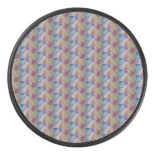 Abstracte koraalrif hockey puck