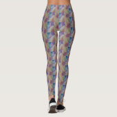 Abstracte koraalrif leggings (Achterkant)