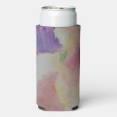 Abstracte koraalrif seltzer blikjeskoeler (Seltzer Achterkant)