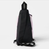 Abstracte koraalrif sling bag (Achterkant)