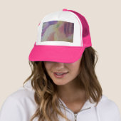 Abstracte koraalrif trucker pet (In situ)