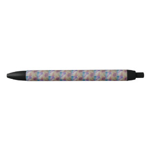 Abstracte koraalrif zwarte inkt pen