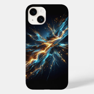 Abstracte Kosmische Bliksemschicht - Elektrisch Bl Case-Mate iPhone 14 Hoesje