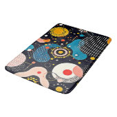 Abstracte kosmische dans badmat (Gekanteld)