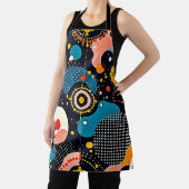 Abstracte kosmische dans schort (Insitu)