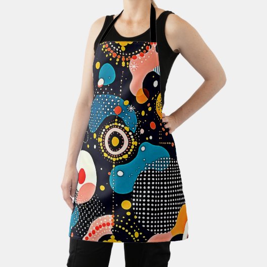 Abstracte kosmische dans schort (Insitu)