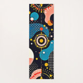 Abstracte kosmische dans yogamat (Achterkant)