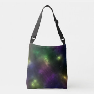 Abstracte kosmische ruimte sterrenbeelden Digitale Crossbody Tas