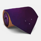 Abstracte kosmische ruimte sterrenbeelden Digitale Stropdas (Opgerold)