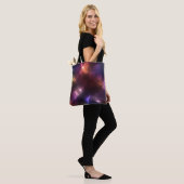 Abstracte kosmische ruimte sterrenbeelden Digitale Tote Bag (Op model)