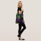 Abstracte kosmische ruimte sterrenbeelden Digitale Tote Bag (Op model)
