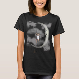 Abstracte Kosmische Wervel Dames T-shirt - Etheerl