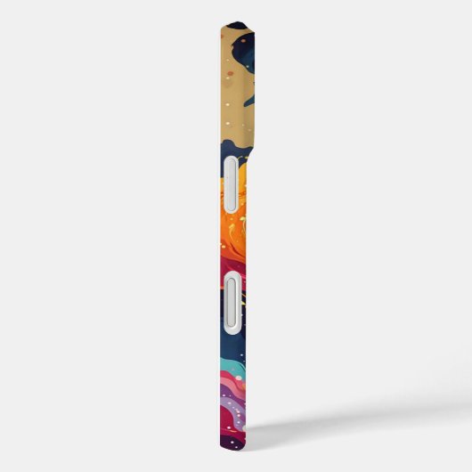 Abstracte kosmische wervelingen Case-Mate iPhone case (Achterkant / Rechts)