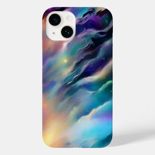 Abstracte kosmos Case-Mate iPhone case (Achterkant)