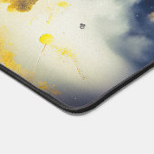 Abstracte kosmos: planeten in dans bureaumat (Hoek)