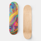 Abstracte Kosmos Universum Persoonlijk Skateboard (Voorkant)